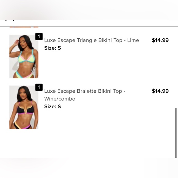 Bikini top - Picture 2 of 2